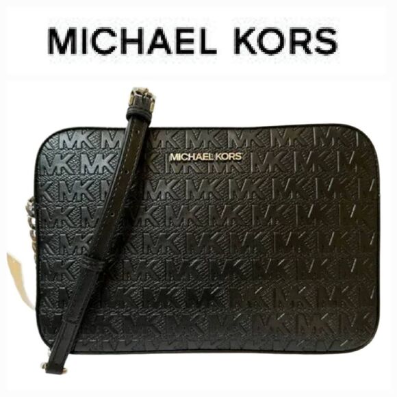 Michael Kors Signature Jet Set Logo Crossbody Bag